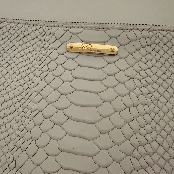 GiGi New York All-In-One Python-Embossed Leather Clutch - Picture 11 of 11